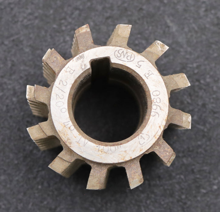 Bild des Artikels KLINGENBERG-Zahnrad-Wälzfräser-m=1,75mm-BPII-DIN-3972-EGW-20°-Ø56x38xØ22mm-LKN