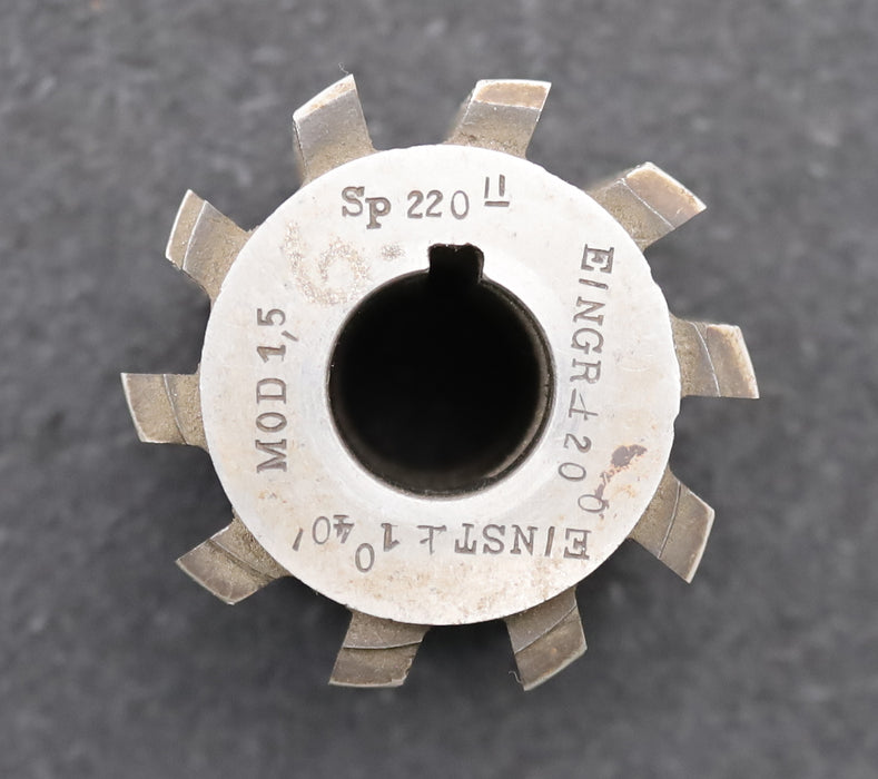 Bild des Artikels Zahnrad-Wälzfräser-m=1,5mm-EGW-20°-Ø54x55x18mm-LKN-1gg.-Rechts-spiralgenutet