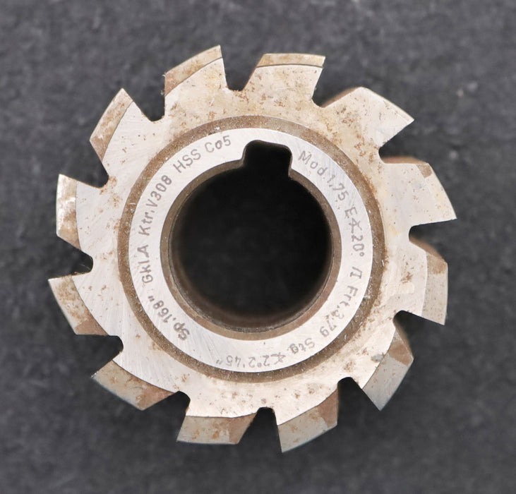 Bild des Artikels DROGEMEYER-Zahnrad-Wälzfräser-m=1,75mm-EGW-20°-Ø56x38x22mm-LKN-1gg.-Rechts