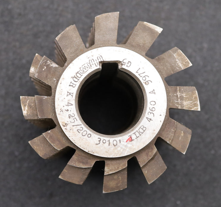 Bild des Artikels PWS-Zahnrad-Wälzfräser-m=4,25mm-EGW-20°-BPII-DIN-3972-Ø90x88x32mm-LKN-gebraucht