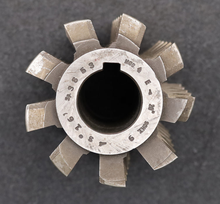 Bild des Artikels STOCK-Zahnrad-Wälzfräser-m=4,0mm-EGW-20°-Ø77x81x27mm-LKN-1gg.-Rechts-Rest:-80%