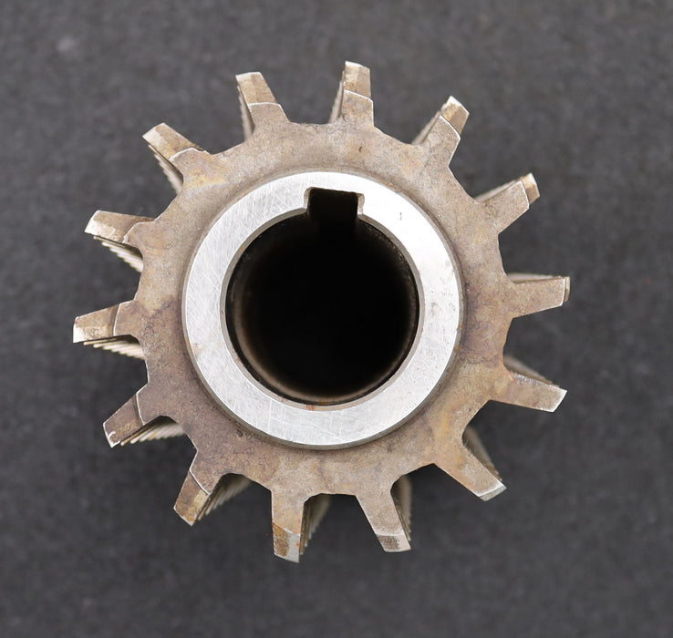 Bild des Artikels PWS-Zahnrad-Wälzfräser-gear-hob-m=-5,0mm-EGW-20°-BPII-DIN-3972-Ø108x135x40mm