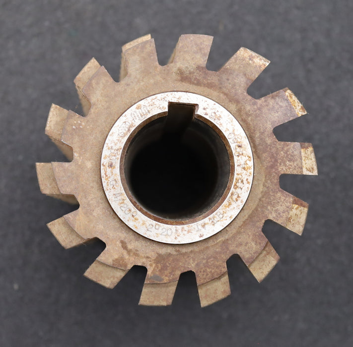 Bild des Artikels PWS-Zahnrad-Wälzfräser-gear-hob-m=-4,0mm-EGW-20°-BPIV-DIN-3972-Ø111x135x40mm