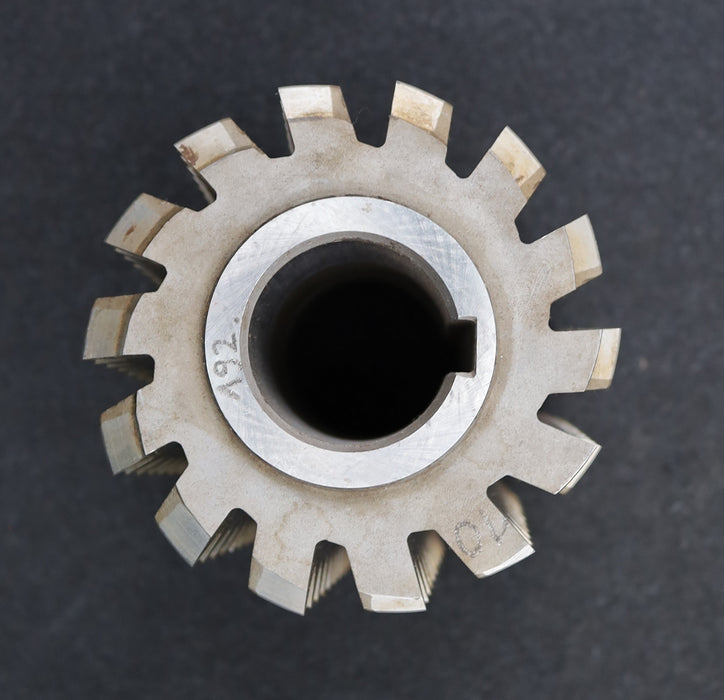 Bild des Artikels PWS-Zahnrad-Wälzfräser-gear-hob-m=-4,0mm-EGW-20°-BPIV-DIN-3972-Ø111x135x40mm