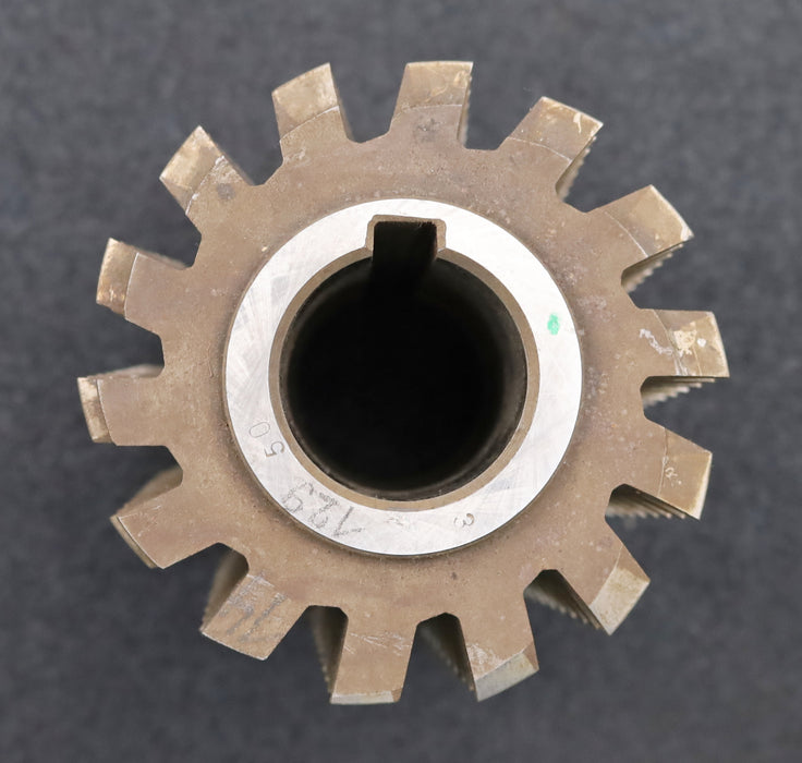 Bild des Artikels PWS-Zahnrad-Wälzfräser-m=-4,0mm-EGW-20°-BPII-DIN-3972-Ø110x135x40mm-HSS