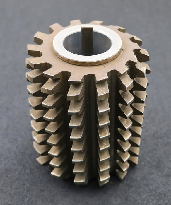Bild des Artikels PWS-Zahnrad-Wälzfräser-m=-4,5mm-EGW-20°-Ø110x135x40mm-BPII-nach-DIN-3972