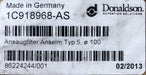 Bild des Artikels DONALDSON-Ansaugfilter-ANSELM-Typ-5-Ø-100mm-Gesamtlänge-168mm-unbenutzt