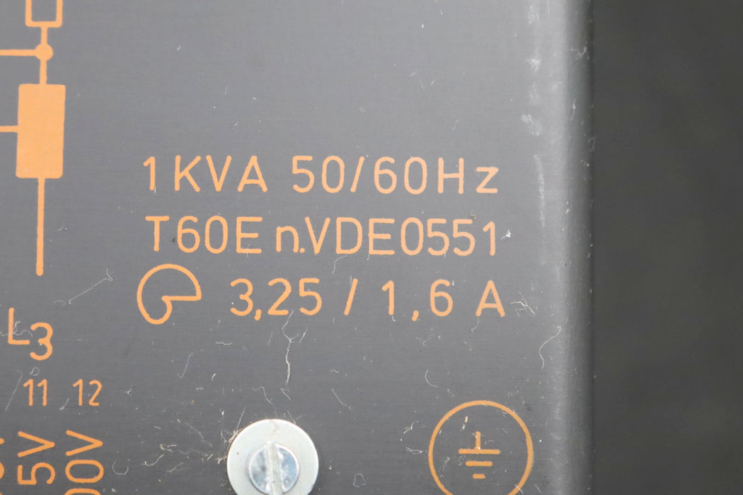 Bild des Artikels EES-Störcontroller-Netzteil-HDSV15-1kVA-50/60Hz-T60E-n.-VDE0551-3,25/1,6A