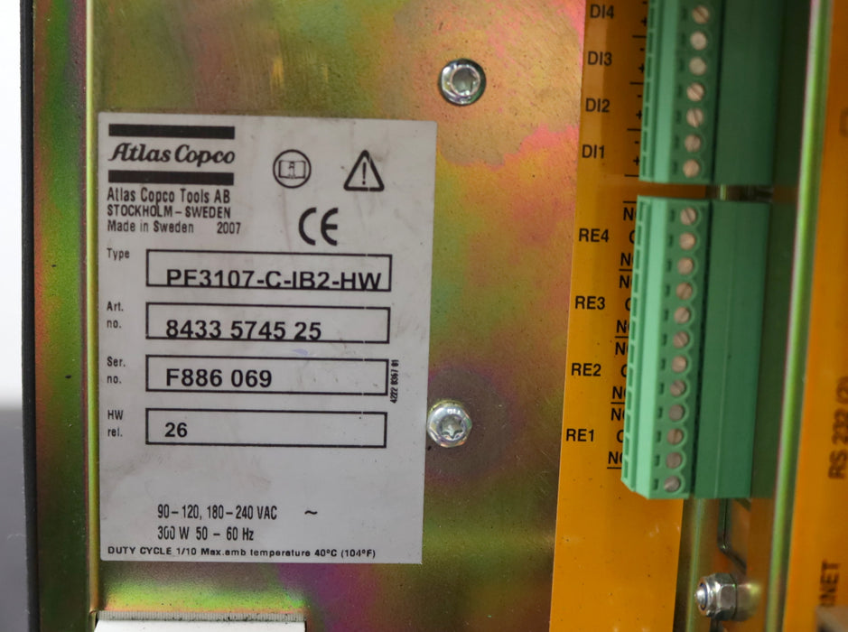 Bild des Artikels ATLAS-COPCO-Schraubwerkzeug-Steuerung-TENSOR-3-7-PF3107-C-IB2-HW