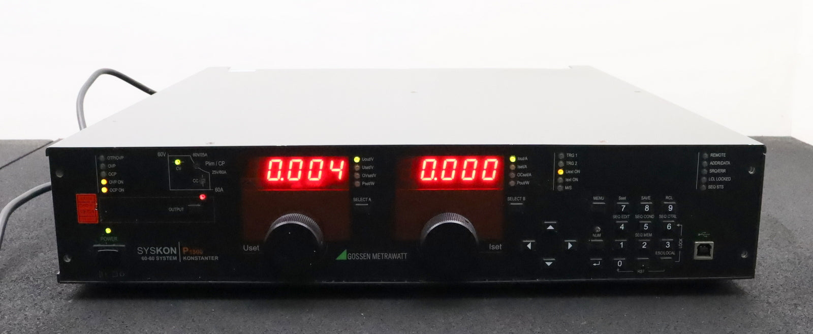 Bild des Artikels GOSSEN-METRAWATT-Labornetzgerät-1500W-SYSCON-60-60-System-P1500-für-DC-Einsatz