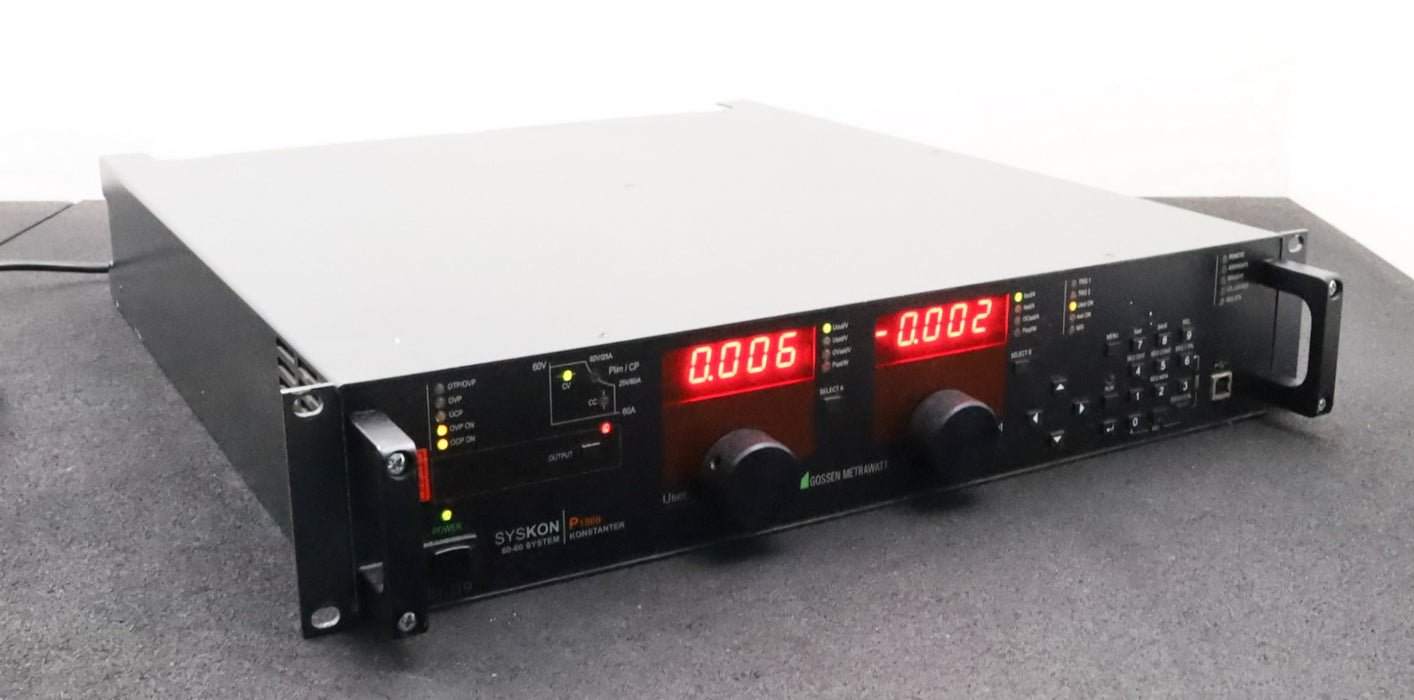 Bild des Artikels GOSSEN-METRAWATT-Labornetzgerät-1500W-SYSCON-60-60-System-P1500-KONSTANTER