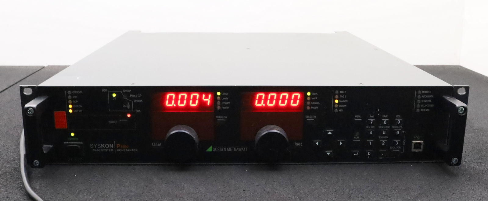 Bild des Artikels GOSSEN-METRAWATT-Labornetzgerät-1500W-SYSCON-60-60-System-P1500-KONSTANTER