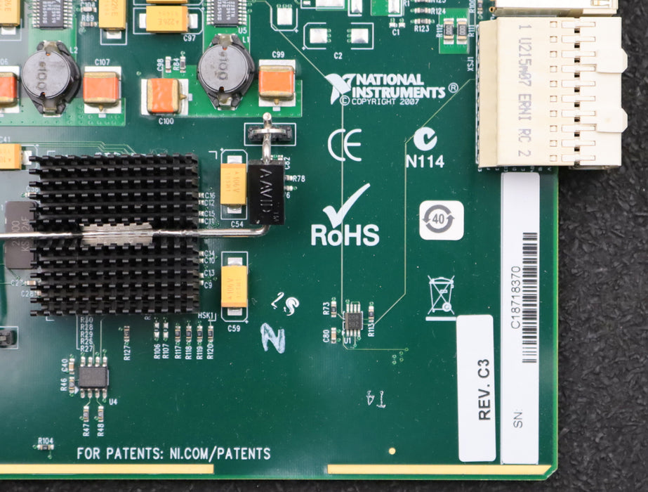 Bild des Artikels NATIONAL-INSTRUMENTS-Ethernet-Schnittstellen-Modul-NI-8234-für-PXIe