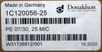 Bild des Artikels DONALDSON-Filter-Element-PE-07/30-1C120056-25-Effizienz-25µm