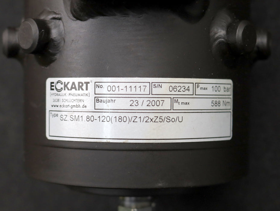 Bild des Artikels ECKART-Hydraulischer-Schwenkmotor-SM1-80-120°-(180°)-100bar