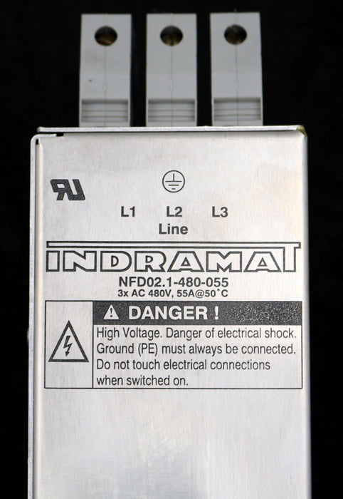 Bild des Artikels INDRAMAT-Netzfilter-NFD02.1-480-055-Un=-480VAC-In=-55A-50/60Hz