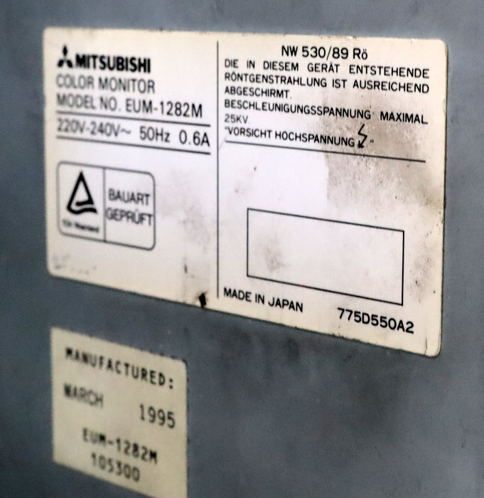 Bild des Artikels SCHLEICHER-/-REISHAUER-Eingabeterminal-mit-Röhrenmonitor-UBG-GS/CNC-1001