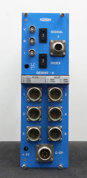 Bild des Artikels REISHAUER-Einschub-Karte-Geber-Interface-006213.01-für-RG500-GEBINT---6