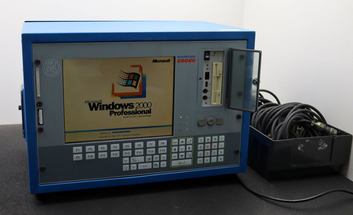 MARPOSS Industrie PC E9066 Type 866DBLMFAZ mit WINDOWS 2000 Pro Embedd ...