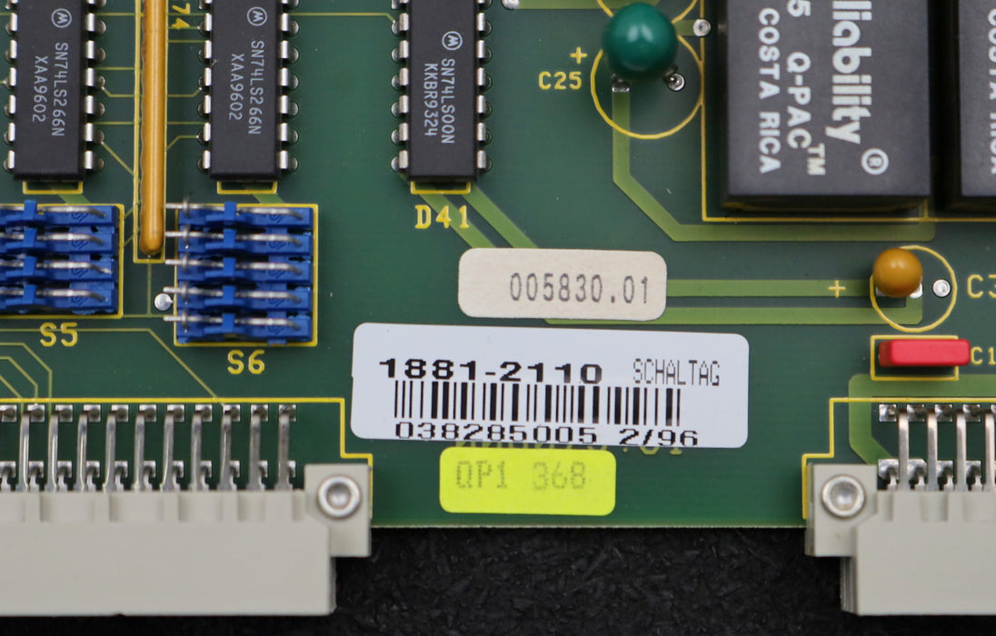 Bild des Artikels REISHAUER-Einschubplatine-ANL-INP-4-Art.-Nr.-005830.01-Platine-006075.01