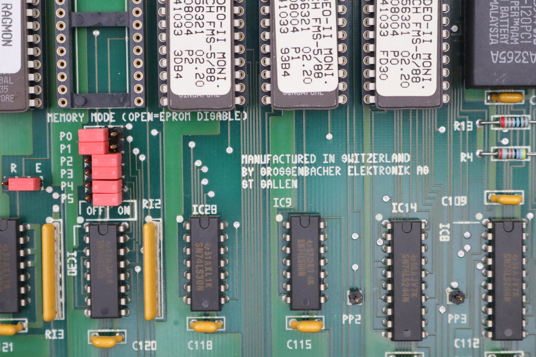 Bild des Artikels REISHAUER-/-GROSSENBACHER-Einschubplatine-32-08-004-Video-Interpreter-Memory-II