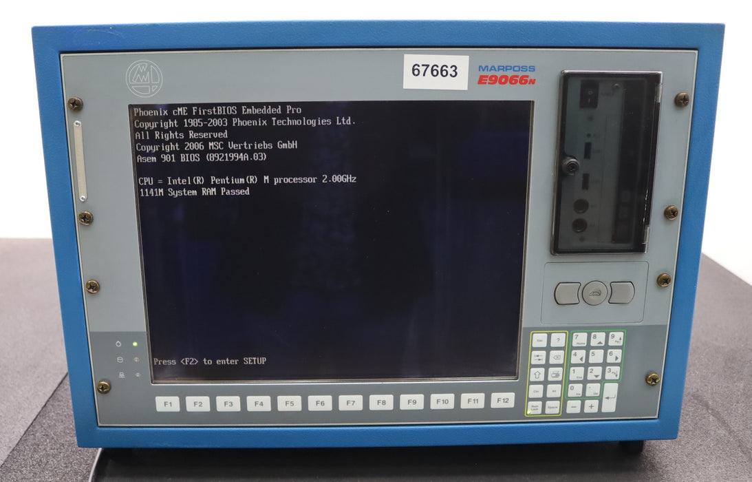 Bild des Artikels MARPOSS-Industrie-PC-E9066-N-15-Type-8667COO304-mit-WINDOWS-XP-Pro-Embedded