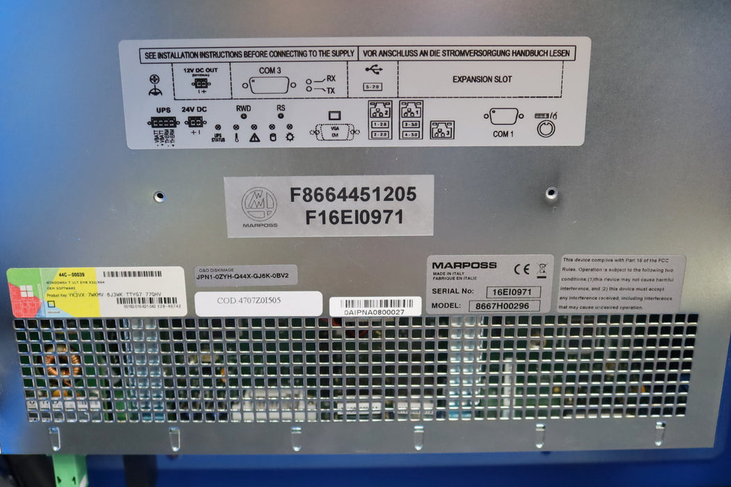 Bild des Artikels MARPOSS-Industrie-PC-Model-8667H00296-F8664451-205-Serial-No.-F16EI0971