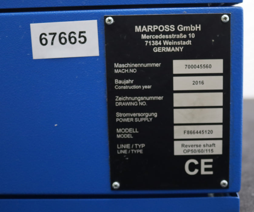 Bild des Artikels MARPOSS-Industrie-PC-Model-8667H00296-F8664451-205-Serial-No.-F16EI0971