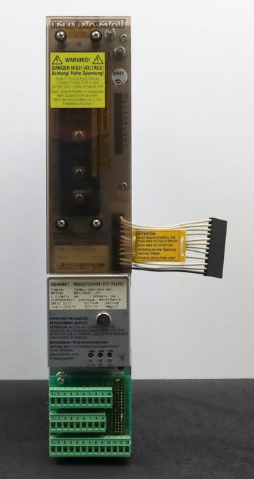 Bild des Artikels INDRAMAT-AC-Servo-Controller-TDM-4.1-020-300-W0-Nr.-233714-+-MOD14/1X054-960501