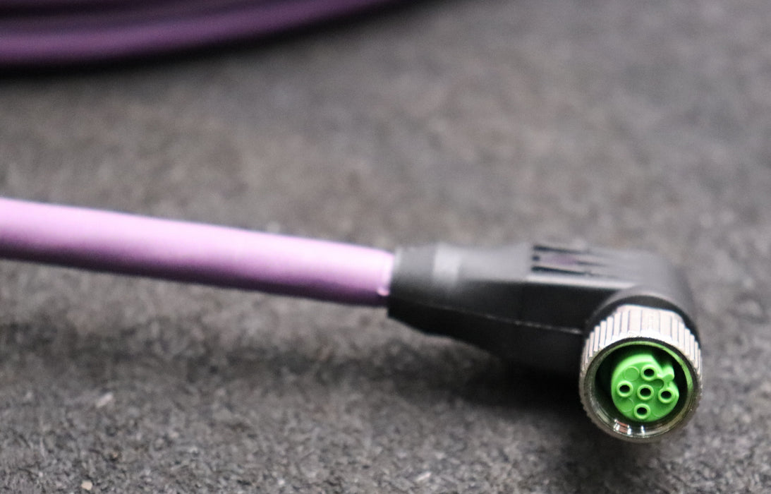 Bild des Artikels MURR-M12-St.-90°-/-M12-Bu.-90°-B-kod.-geschirmt-Nr.-7000-44021-8401000-Länge-10m