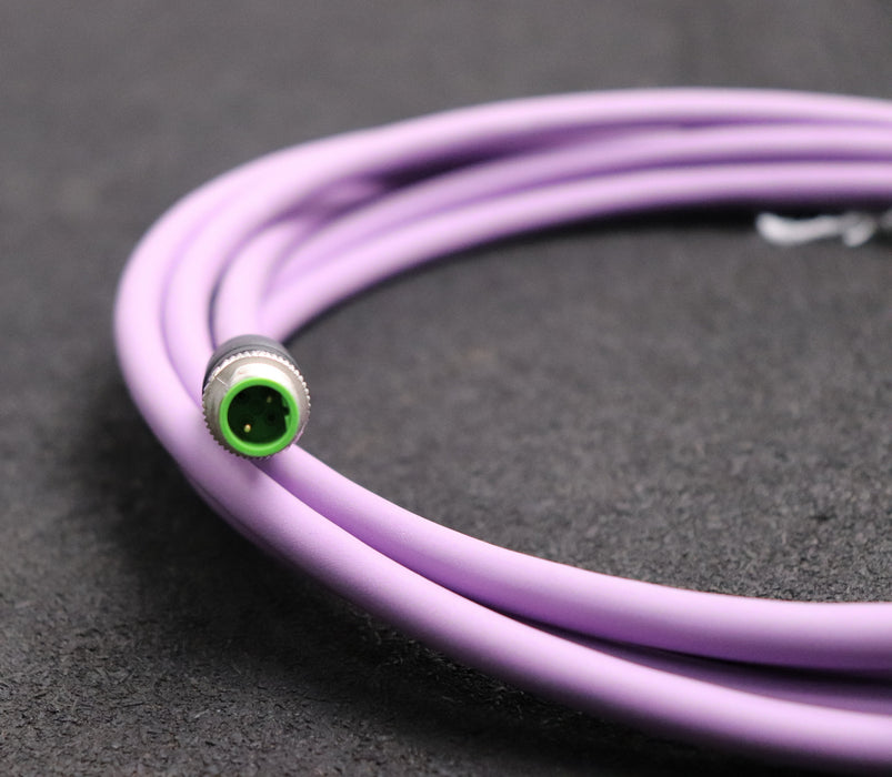 Bild des Artikels MURR-M12-St.-0°-/-M12-Bu.-0°-B-kod.-geschirmt-Nr.-7000-44001-8400300-Länge-3m