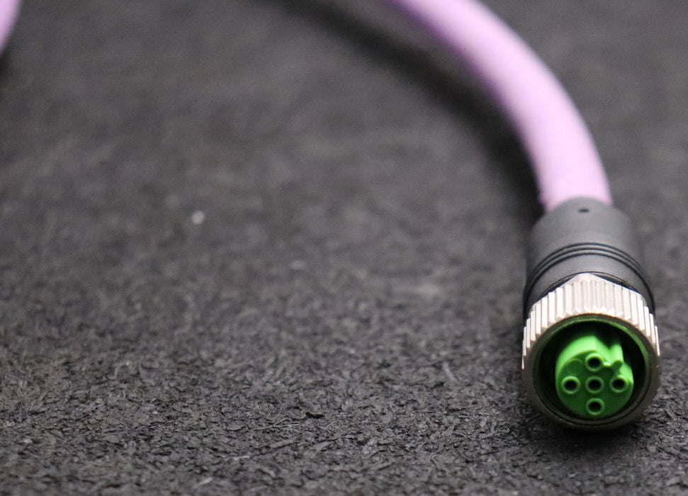 Bild des Artikels MURR-M12-St.-0°-/-M12-Bu.-0°-B-kod.-geschirmt-Nr.-7000-44001-8400300-Länge-3m