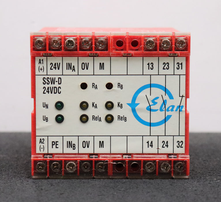 Bild des Artikels ELAN-Sicherheitsrelais-Typ-SSW-D-24-VDC-170mA-24VDC-250VAC-4KV/2