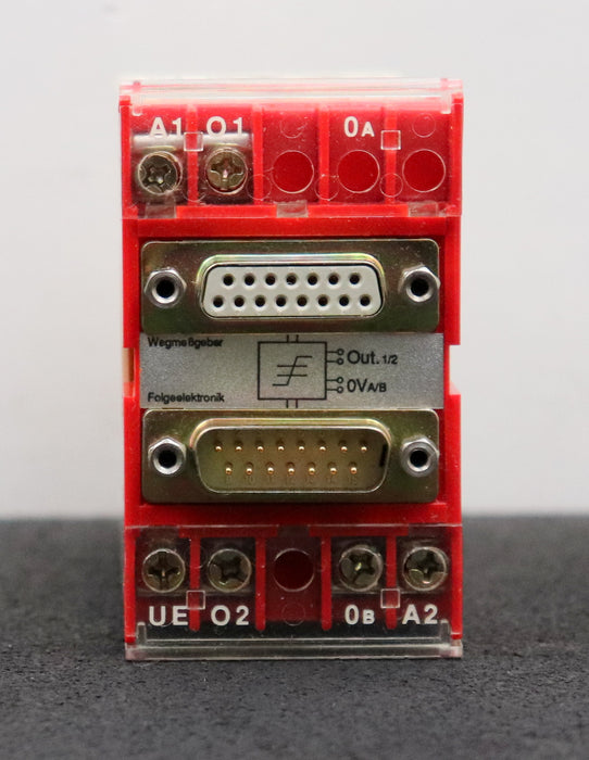 Bild des Artikels ELGE-Weg--und-Drehzahlauswertung-Typ-EBUD/MC-199-24VDC-250VAC-/-5A-gebraucht