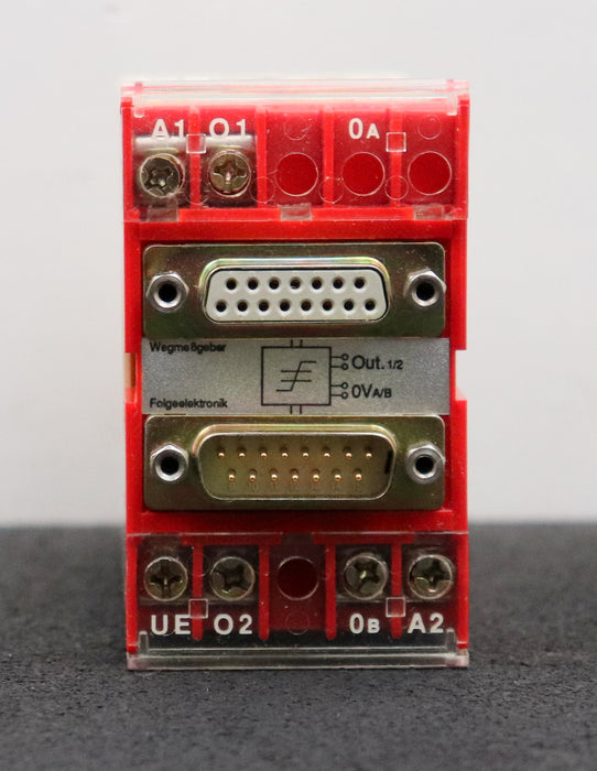 Bild des Artikels ELGE-Weg--und-Drehzahlauswertung-Typ-EBUD/MC-199-24VDC-250VAC-/-5A-gebraucht