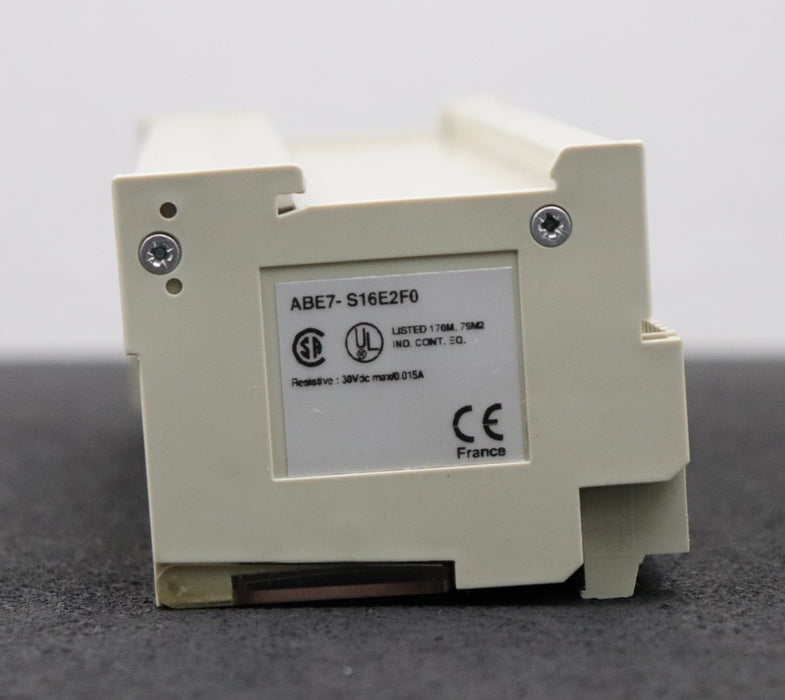 Bild des Artikels TELEMECANIQUE-Klemmenblock-Type:-ABE-7-Ref.:-ABE7-S16E2F0-30VDC-max.-0.015A