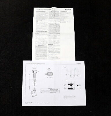 EUCHNER Zustimmschalter Enabling Switch ZSB2B4G10C-C2281 ID-Nr 106277 unbenutzt