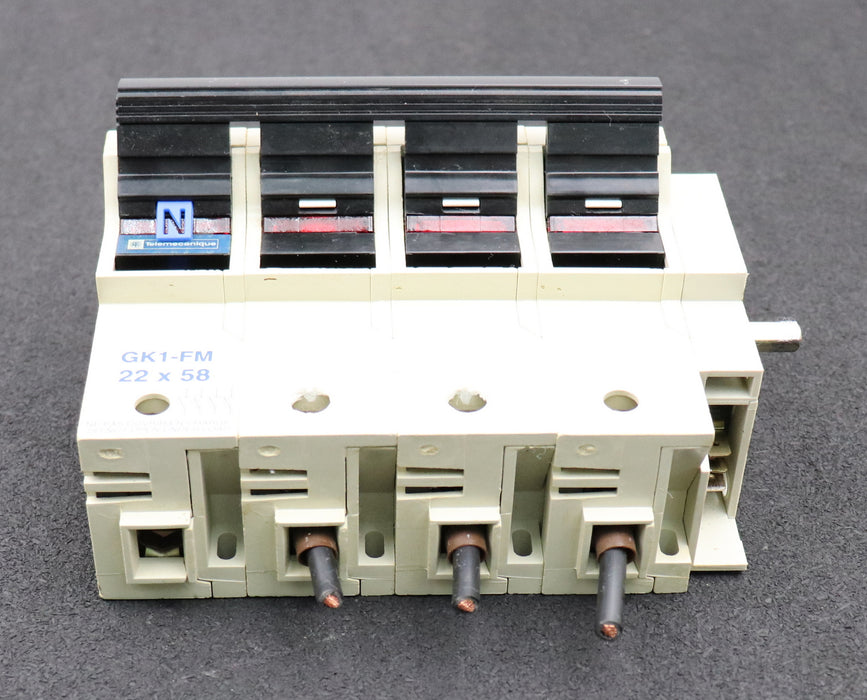 Bild des Artikels TELEMECANIQUE-Sicherungsschalter-Type:-GK1-FM-22x58-Ue-690VAC-Ie-125A