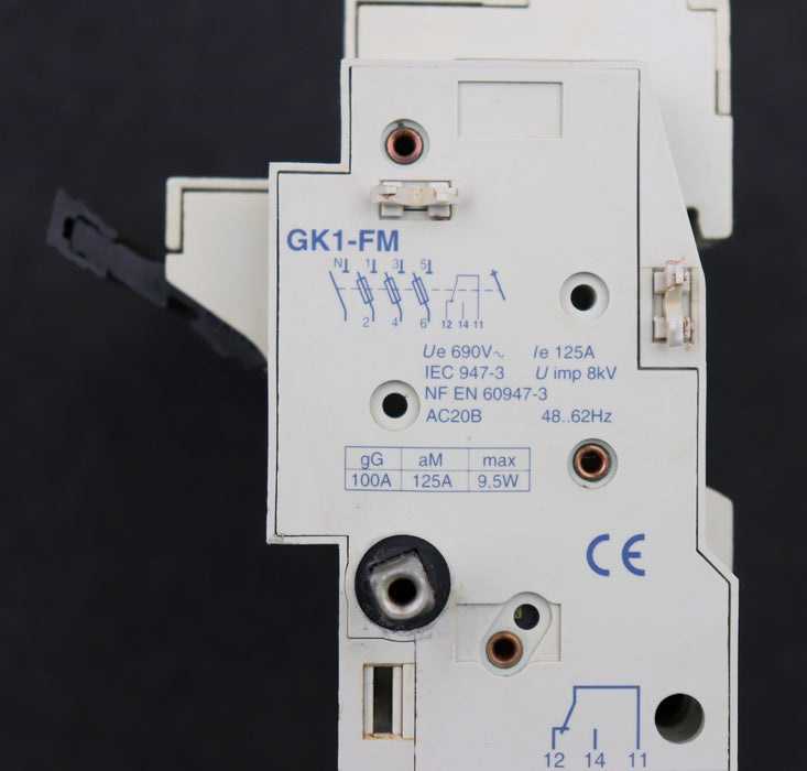 Bild des Artikels TELEMECANIQUE-Sicherungsschalter-Type:-GK1-FM-22x58-Ue-690VAC-Ie-125A