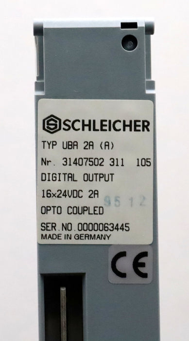 Bild des Artikels SCHLEICHER-Digital-Output-16x-24VDC-2A-Typ-UBA-2A-(A)-Nr.-31407502-311-105