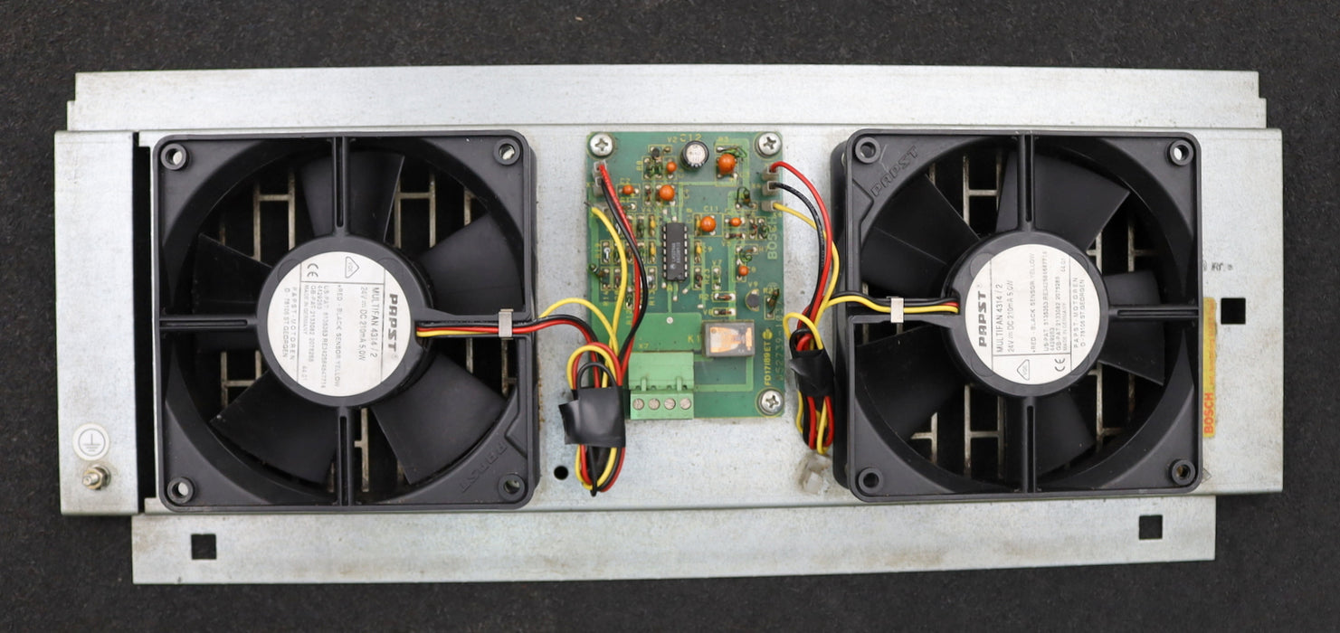 Bild des Artikels BOSCH-Lüftereinschub-Mat.Nr.-052243-107401-mit-2x-PABST-Lüfter-MULTIFAN-4314/2