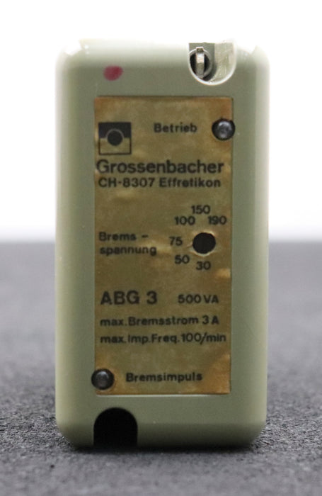 Bild des Artikels GROSSENBACHER-/-REISHAUER-Relais-ABG-3-500VA-Bremsspannung-30-190V