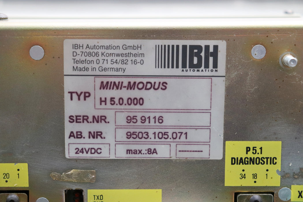 Bild des Artikels IBH-/-REISHAUER-Steuerungseinheit-MINI-MODUS-Typ-H-5.0.000-Serien-Nr.-959116