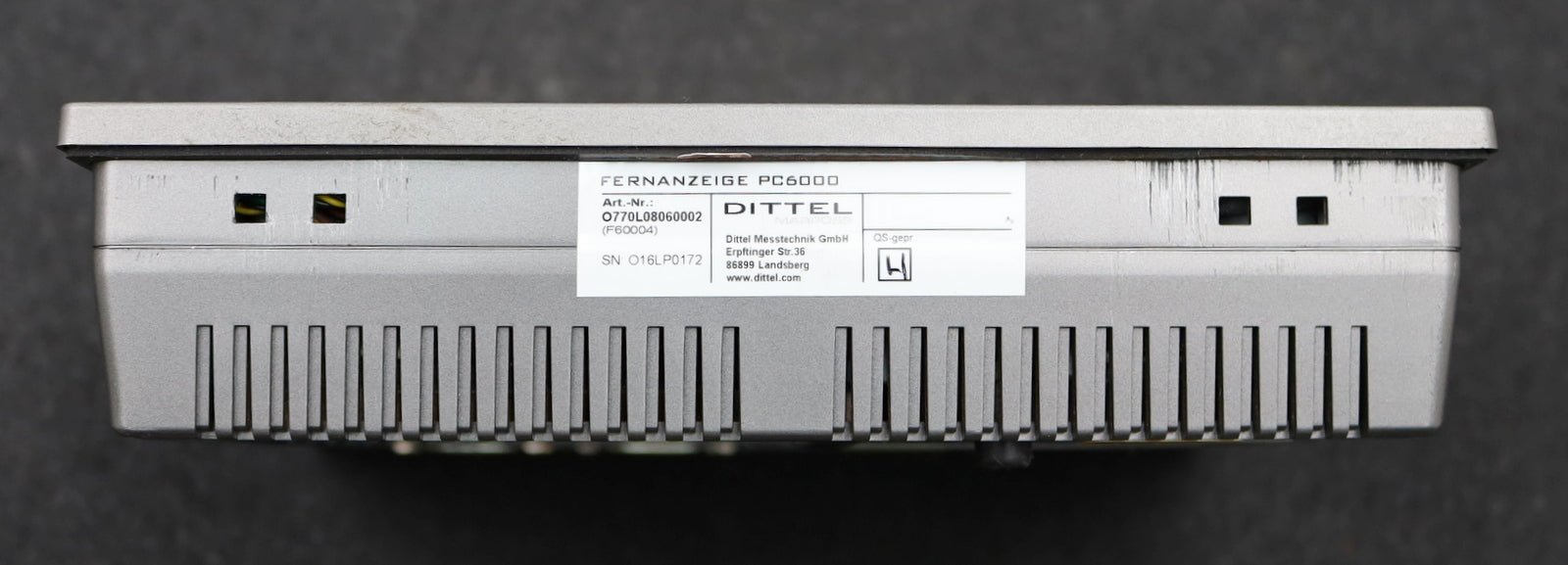 Bild des Artikels DITTEL-/-ADVANTECH-Fernanzeige-PC6000-Art.Nr.-O770L08060002-ADVANTECH