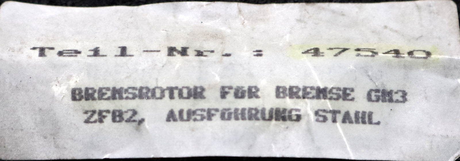 Bild des Artikels ABUS-Bremsrotor-für-Bremse-GM3-ZFB2-für-ABUS-Elektrozug-Nr.-47540-Ø-88mm
