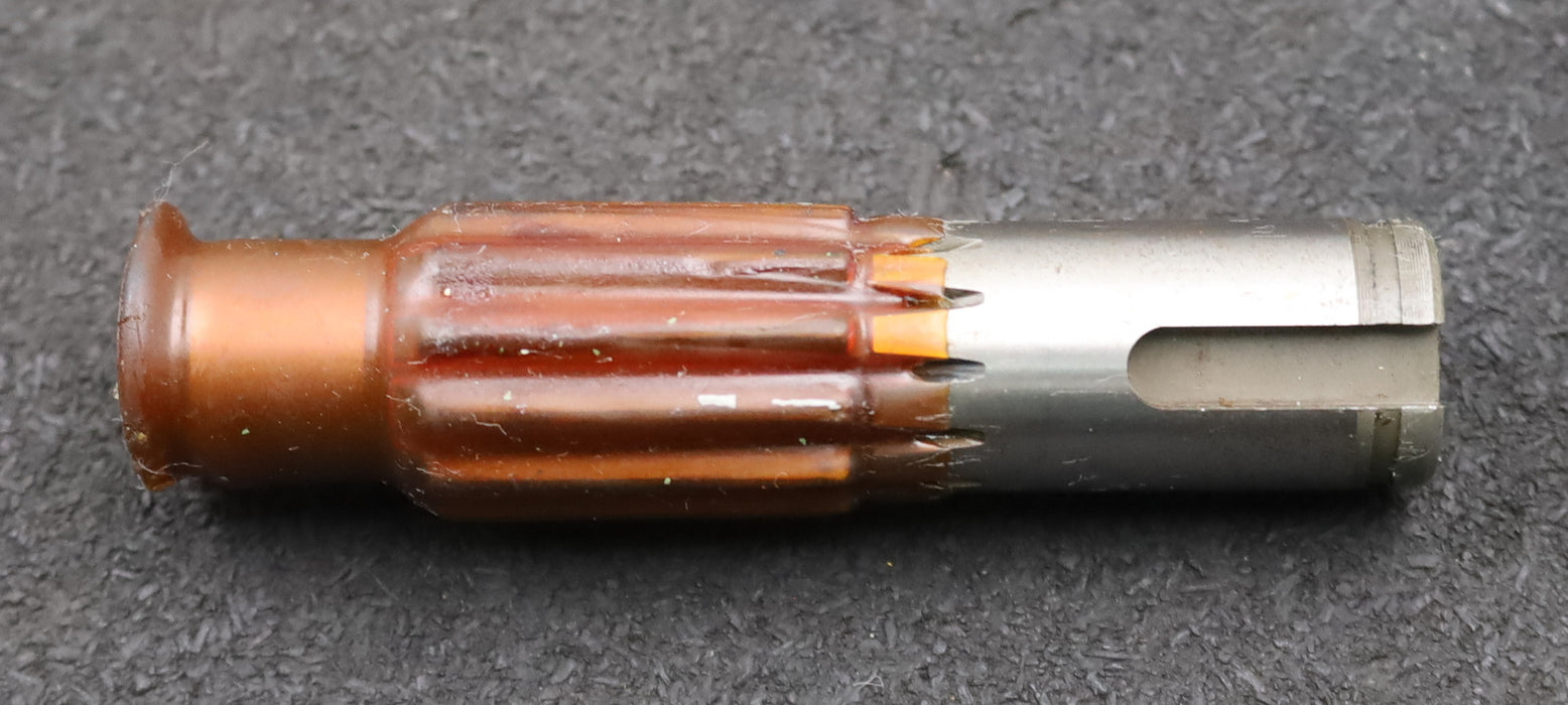 Bild des Artikels DEMAG-Ritzelwelle-Z12-für-DEMAG-Motor-Typ-52-DFG-Nr.-63521044-Gesamtlänge-95mm