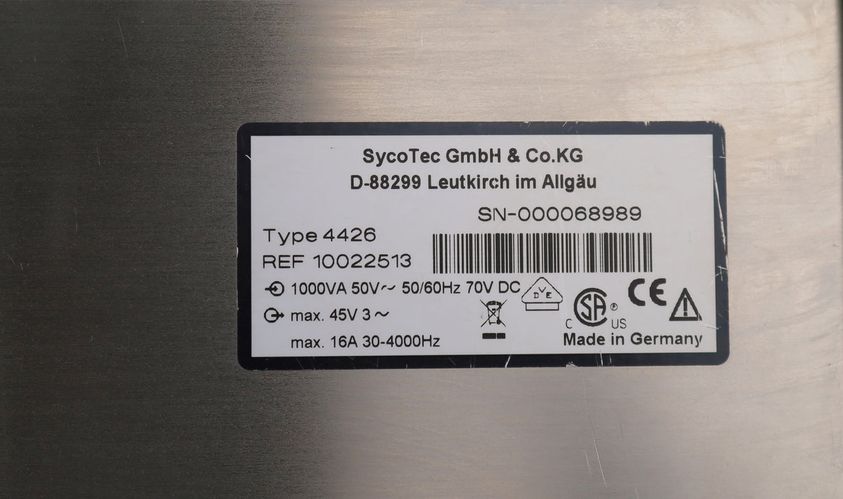 Bild des Artikels SYCOTEC-Versorgungsmodul-power-supply-Type-4426-Ref.-1.002.2513-100VA-50VAC