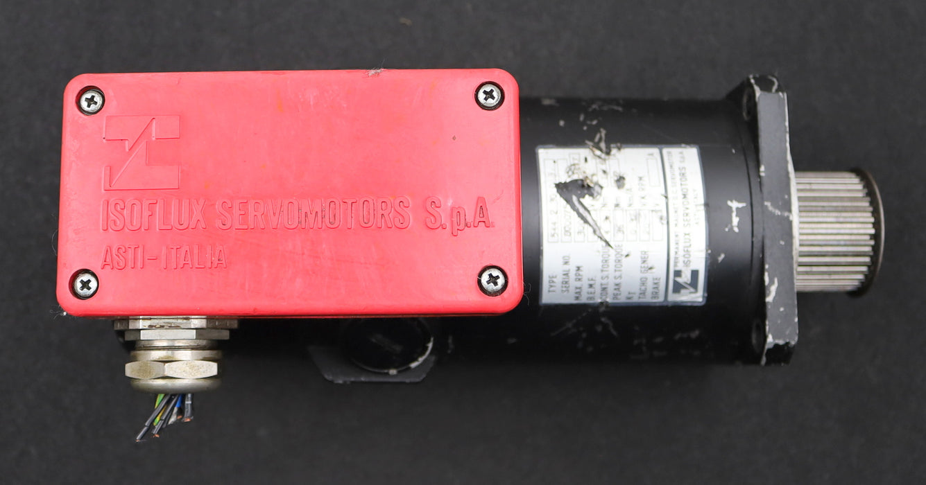 Bild des Artikels ISOFLUX-Servomotor-Type-544.2.30.0131-3000U/min-B.E.M.F.-118V4,3Nm-const.-11,6A
