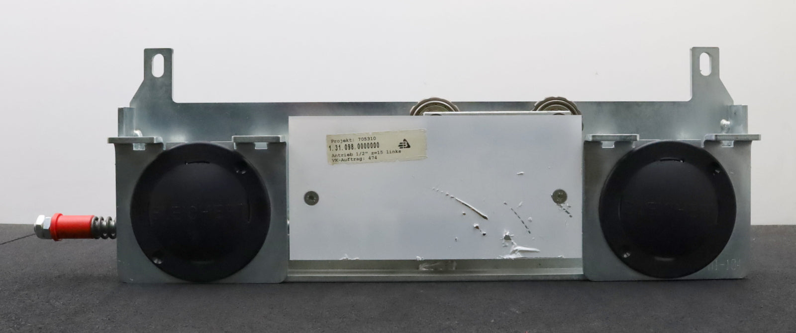 Bild des Artikels BLEICHERT-Antrieb-1/2"-motor-unit-1.31.098.0000000-Z=15-links-mit-Stahl-Ritzel