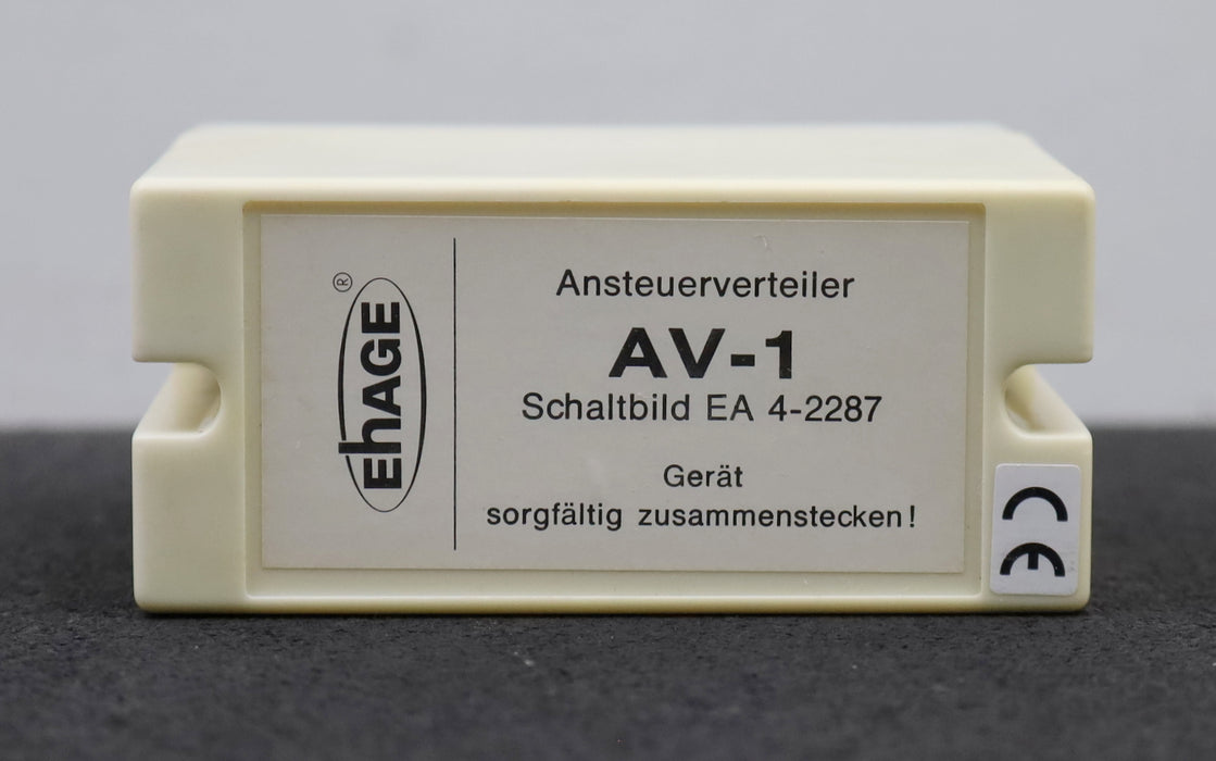 Bild des Artikels EHAGE-Ansteuerverteiler-AV-1-Schaltbild-EA-4-2287-gebraucht